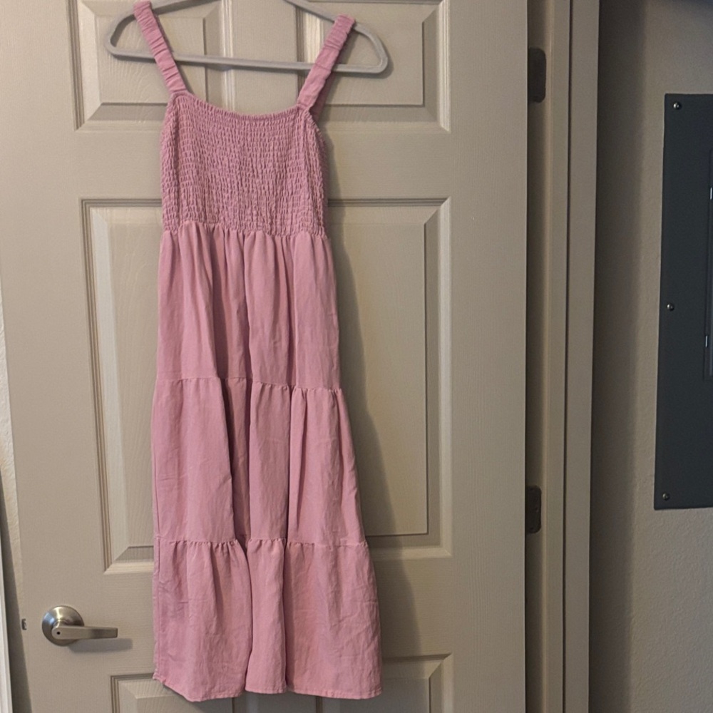 Blu Pepper Pink Maxi Dress